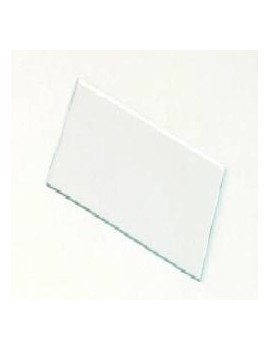 Verre plastique incolore 110x90mm - FSC26