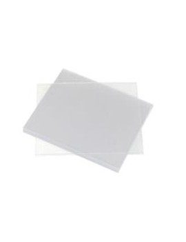 Jeu de 10 plastiques incolore 110x90 mm - FSC38