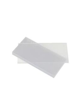 Jeu de 10 plastiques incolores dimensions 107x52 mm - FSC321