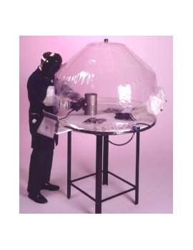 Bulle à gants en plastique souple