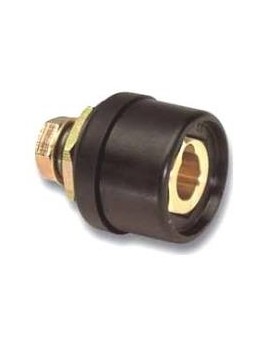 Borne raccord de câble femelle "quart de tour"