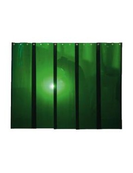 Pack rideau 4 lanières vert n°6 - hauteur 180 cm - FSD119